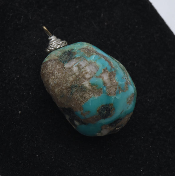 Tumbled Chrysocolla Pendant