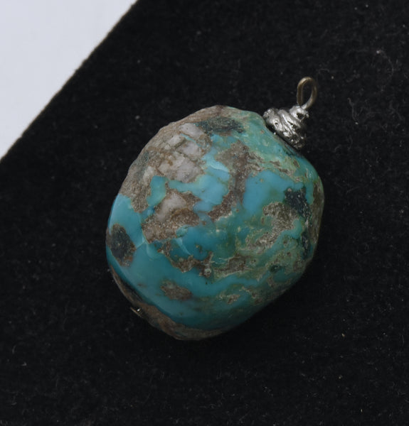 Tumbled Chrysocolla Pendant