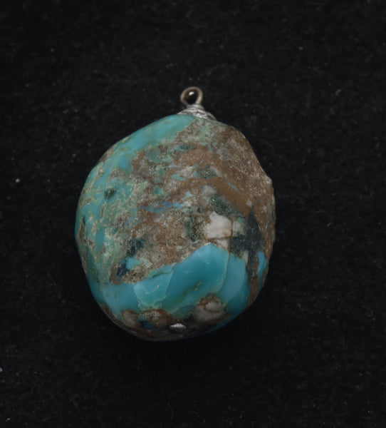 Tumbled Chrysocolla Pendant