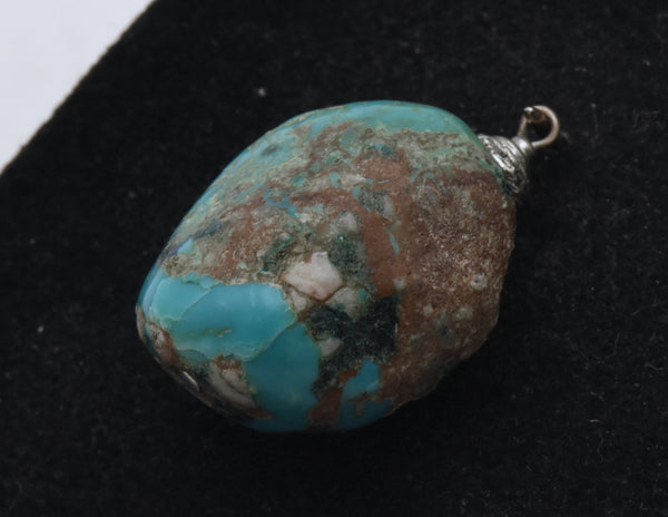 Tumbled Chrysocolla Pendant