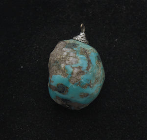 Tumbled Chrysocolla Pendant