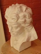 Vintage Plaster Bust of Composer