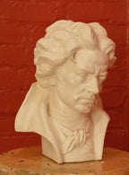 Vintage Plaster Bust of Composer
