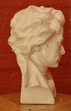 Vintage Plaster Bust of Composer
