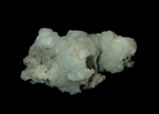 Small Prehnite and Calcite Crystal Cluster Mineral Specimens