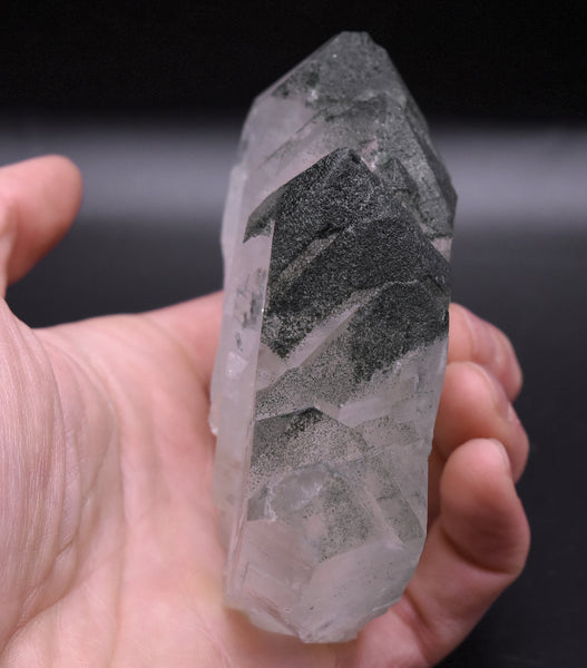 Chlorite Quartz Crystal Cluster - Pakistan