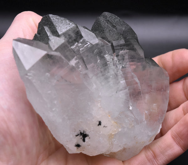 Chlorite Quartz Crystal Cluster - Pakistan