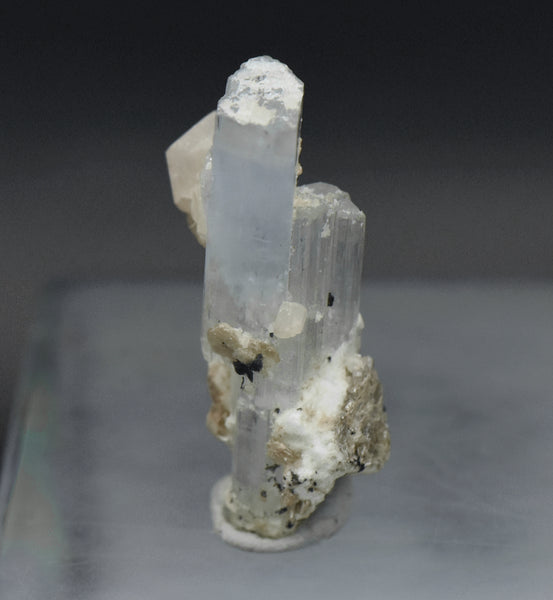 Aquamarine Crystal with Mica Mineral Specimen