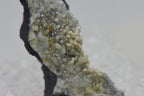 Crandallite with Variscite and Minor Cacoxenite on Quartz Thumbnail Specimen - Nevada, USA