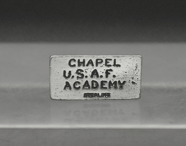 Vintage US Air Force Academy Cadet Chapel Sterling Silver Charm