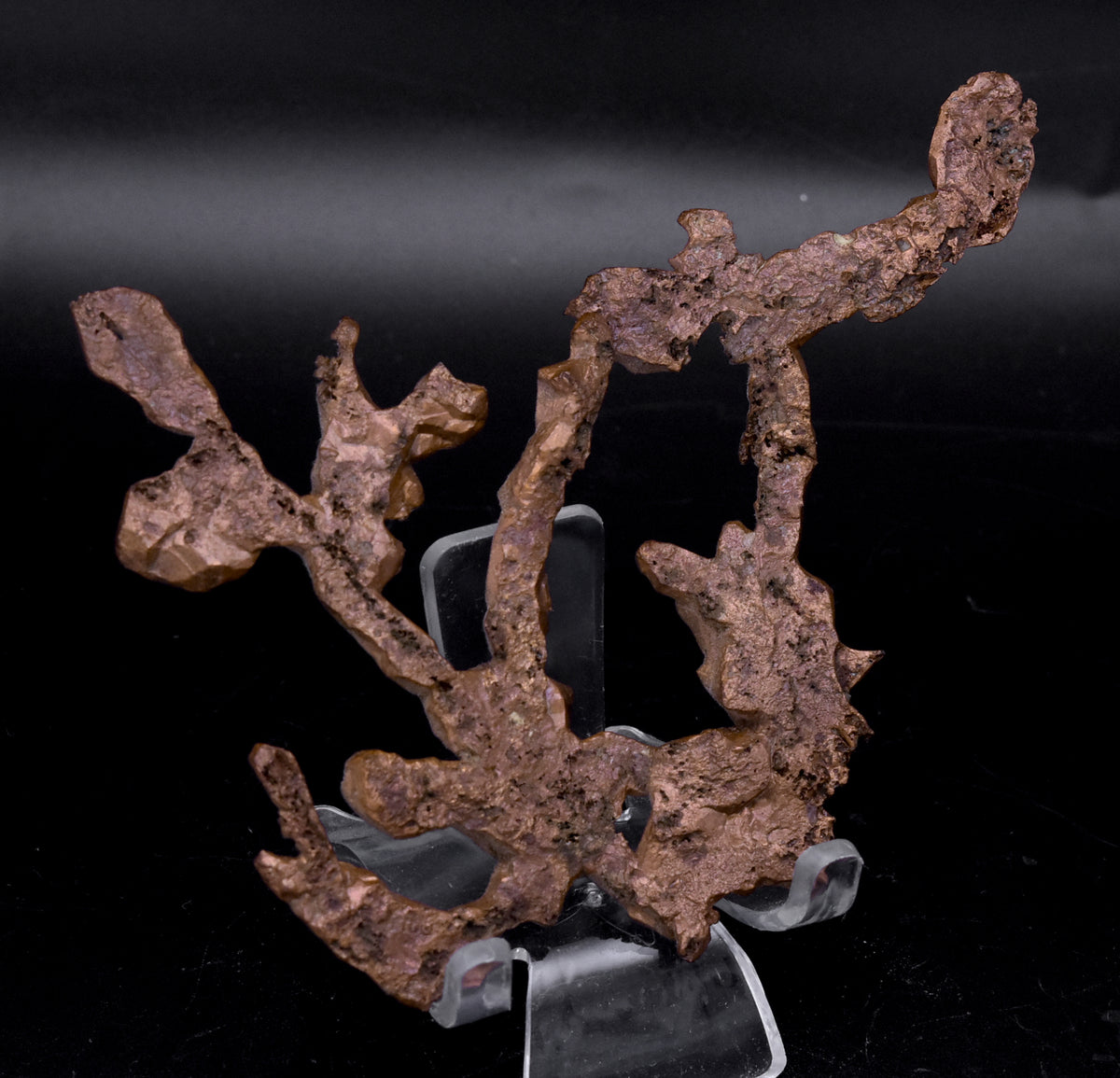 Branching Native Copper Mineral Specimen