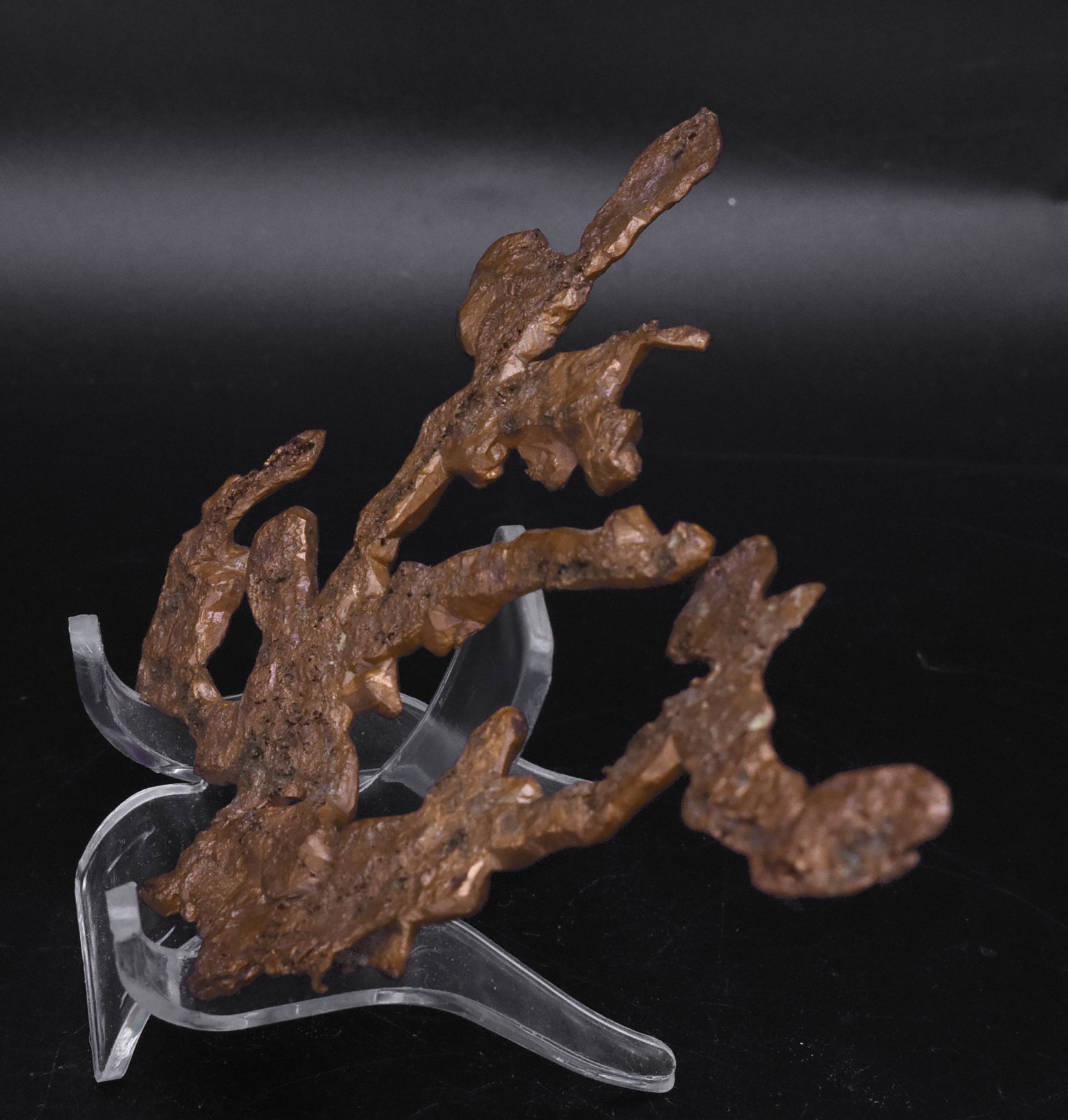 Branching Native Copper Mineral Specimen