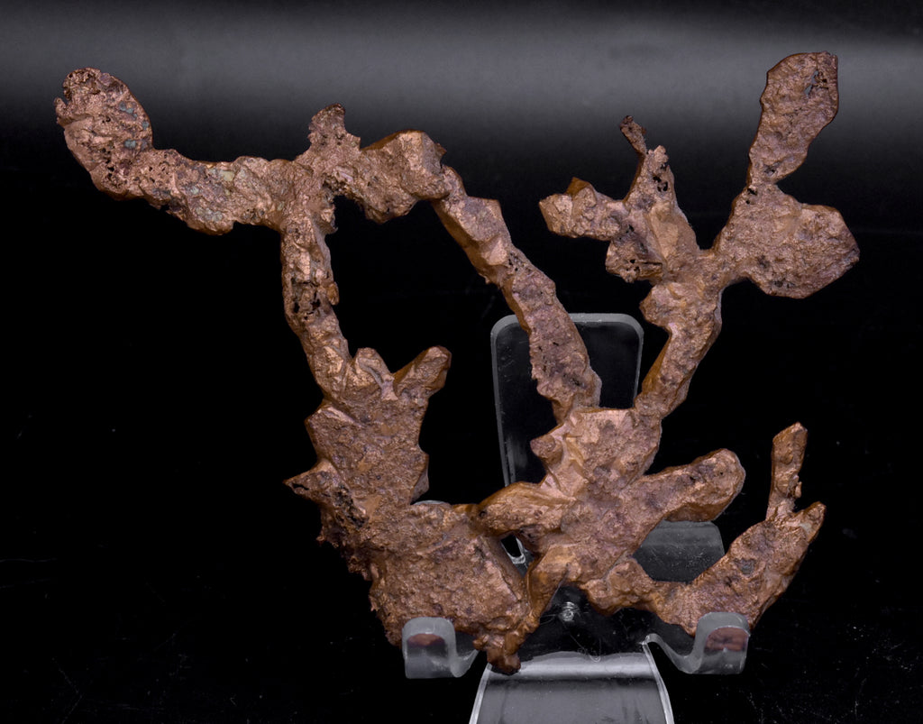 Branching Native Copper Mineral Specimen