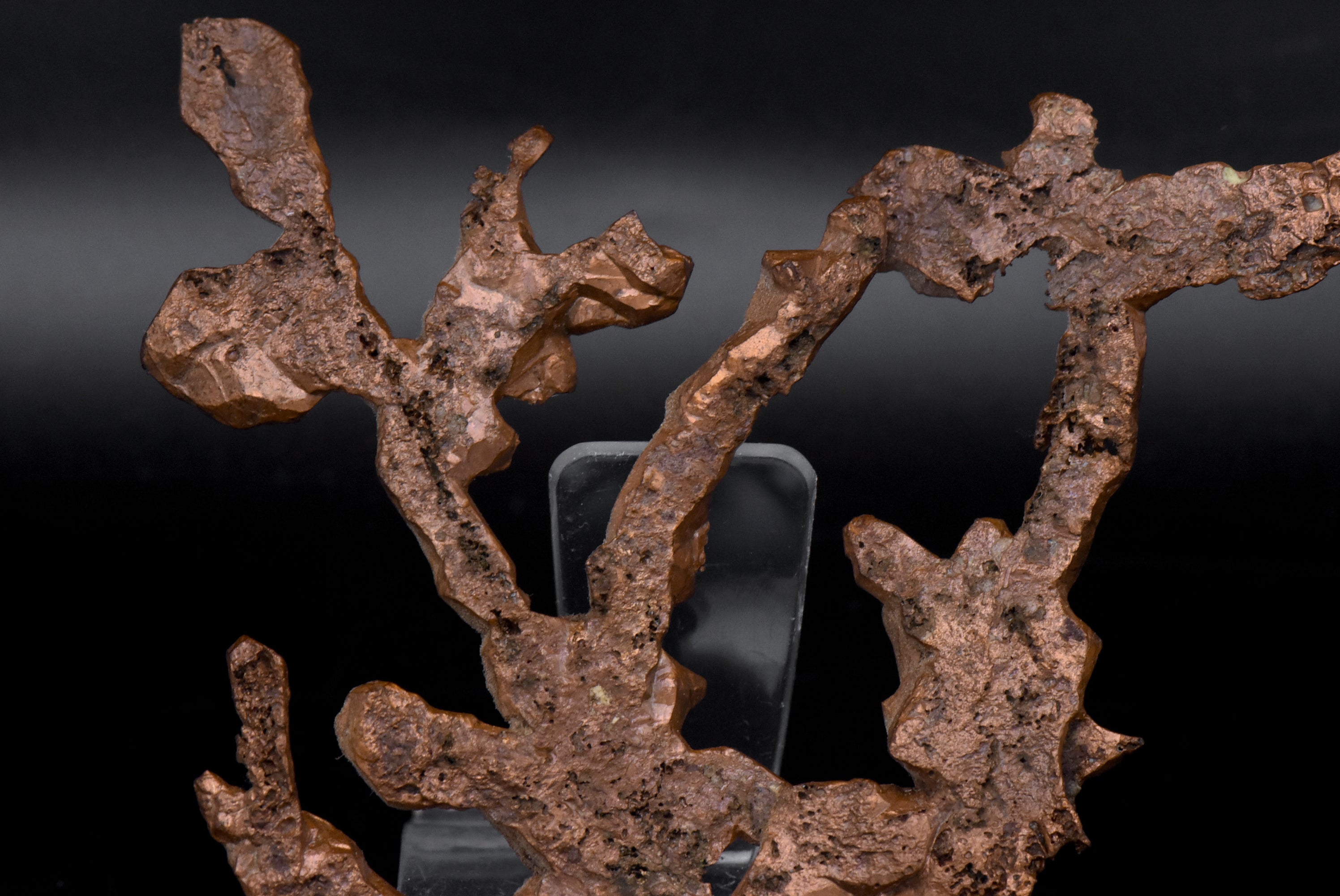 Branching Native Copper Mineral Specimen