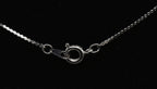 Cubic Zirconia Pendant on Chain Necklace - 17.75"