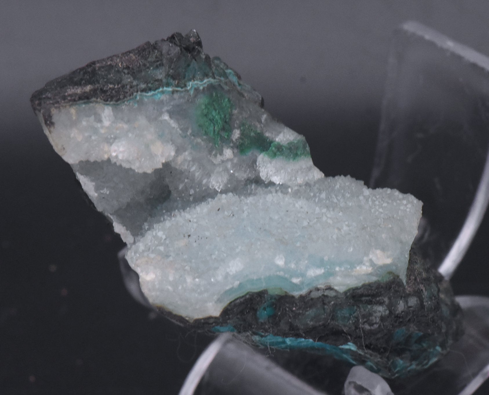 Chrysocolla with Quartz Mineral Specimen - Arizona