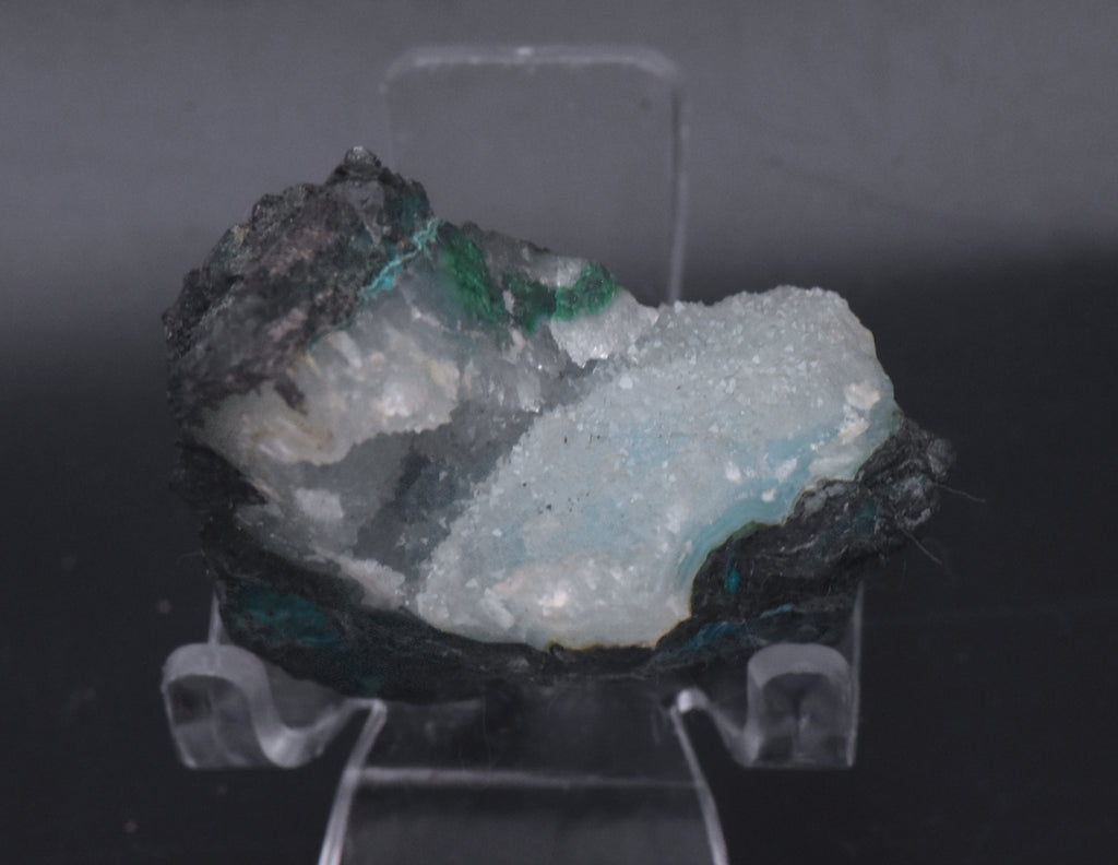 Chrysocolla with Quartz Mineral Specimen - Arizona