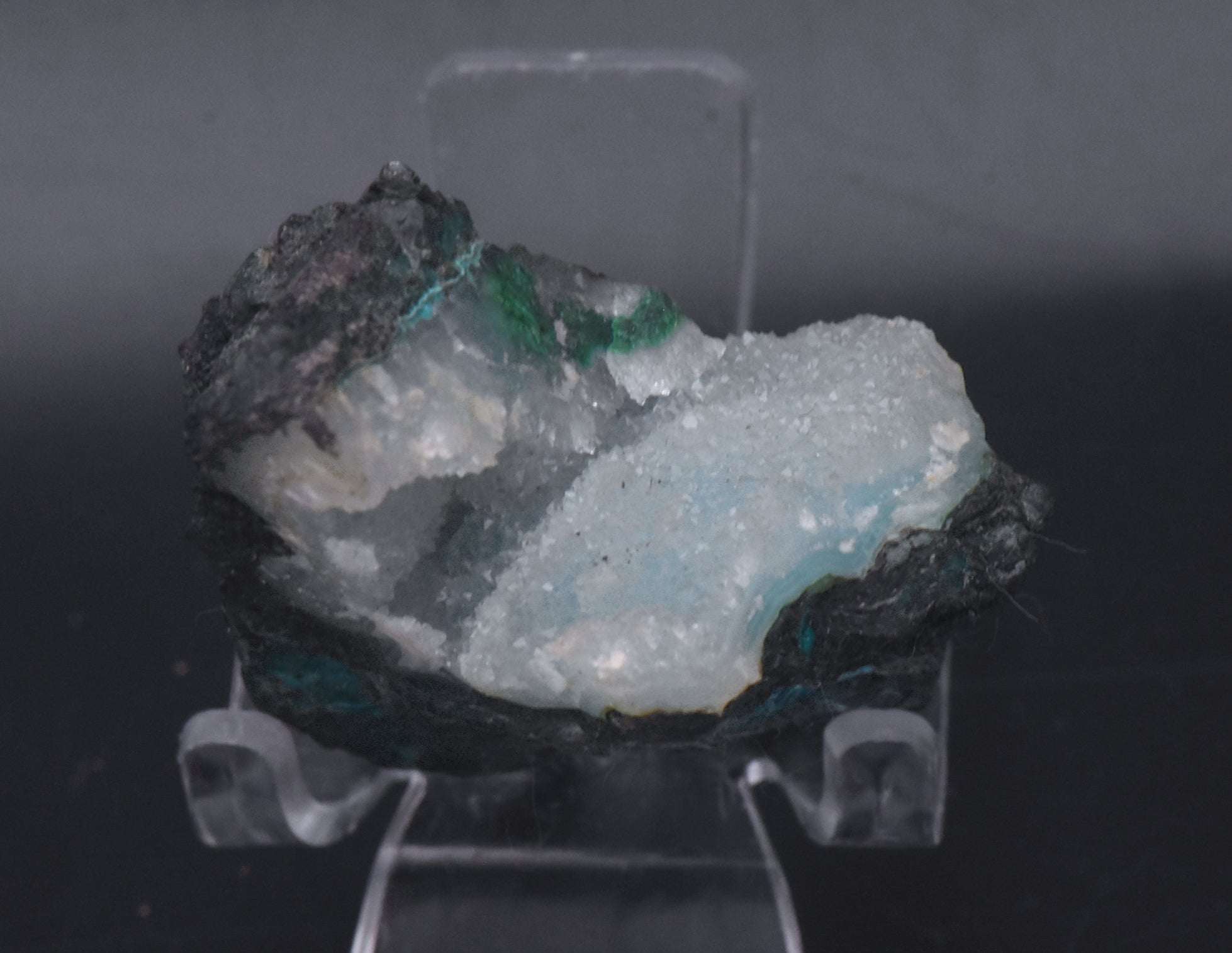 Chrysocolla with Quartz Mineral Specimen - Arizona
