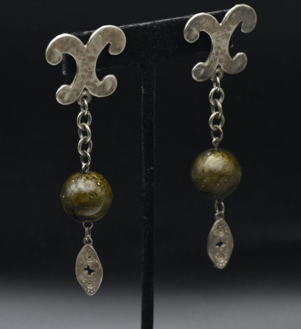 Vintage Handmade Dangle Earrings