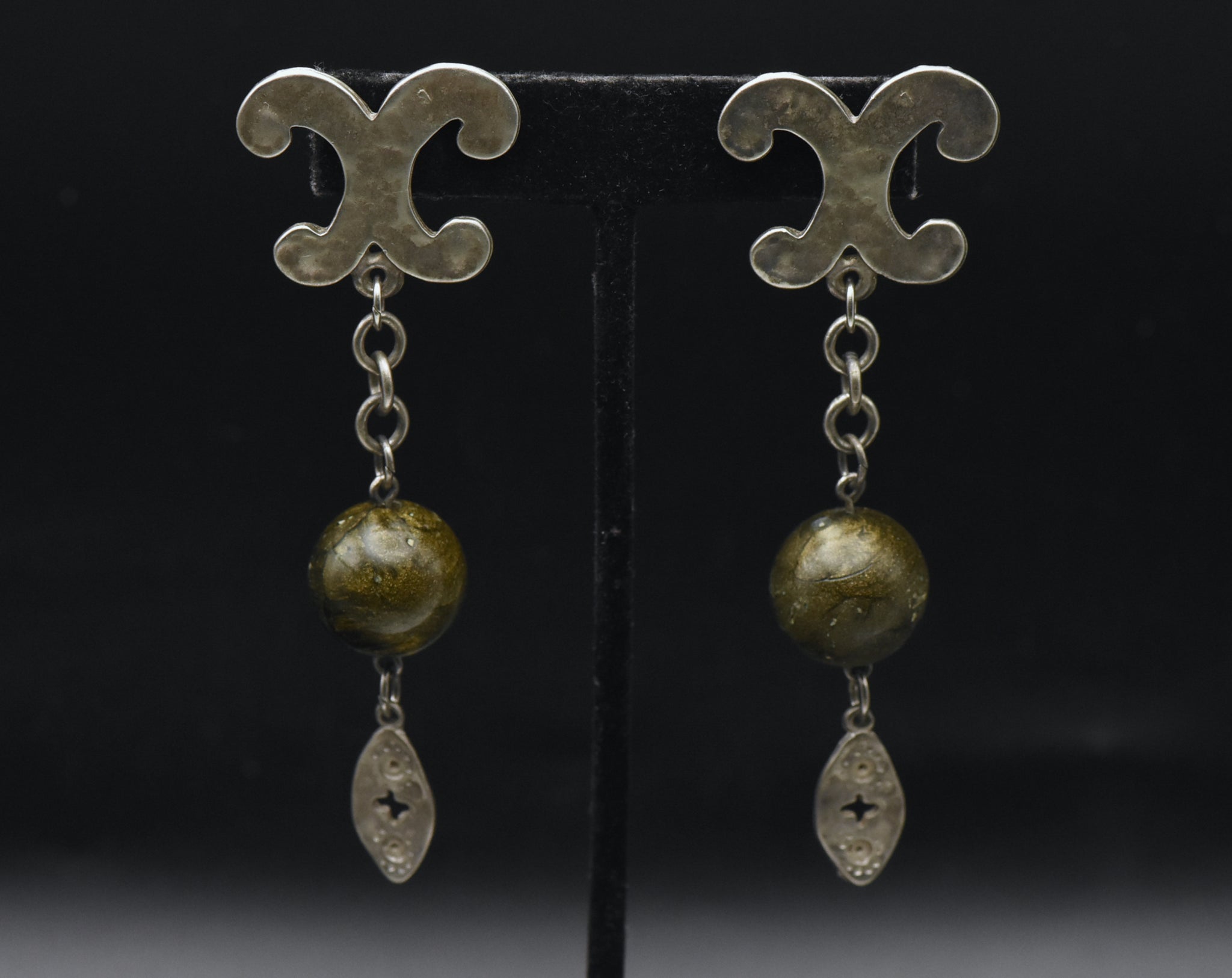 Vintage Handmade Dangle Earrings