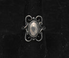 Vintage Handmade Scandinavian Modern Sterling Silver Ring - Size 8