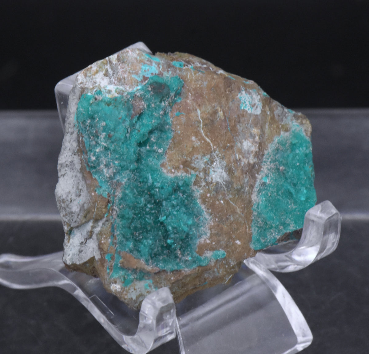 Dioptase Crystal Cluster Mineral Specimen - 15g