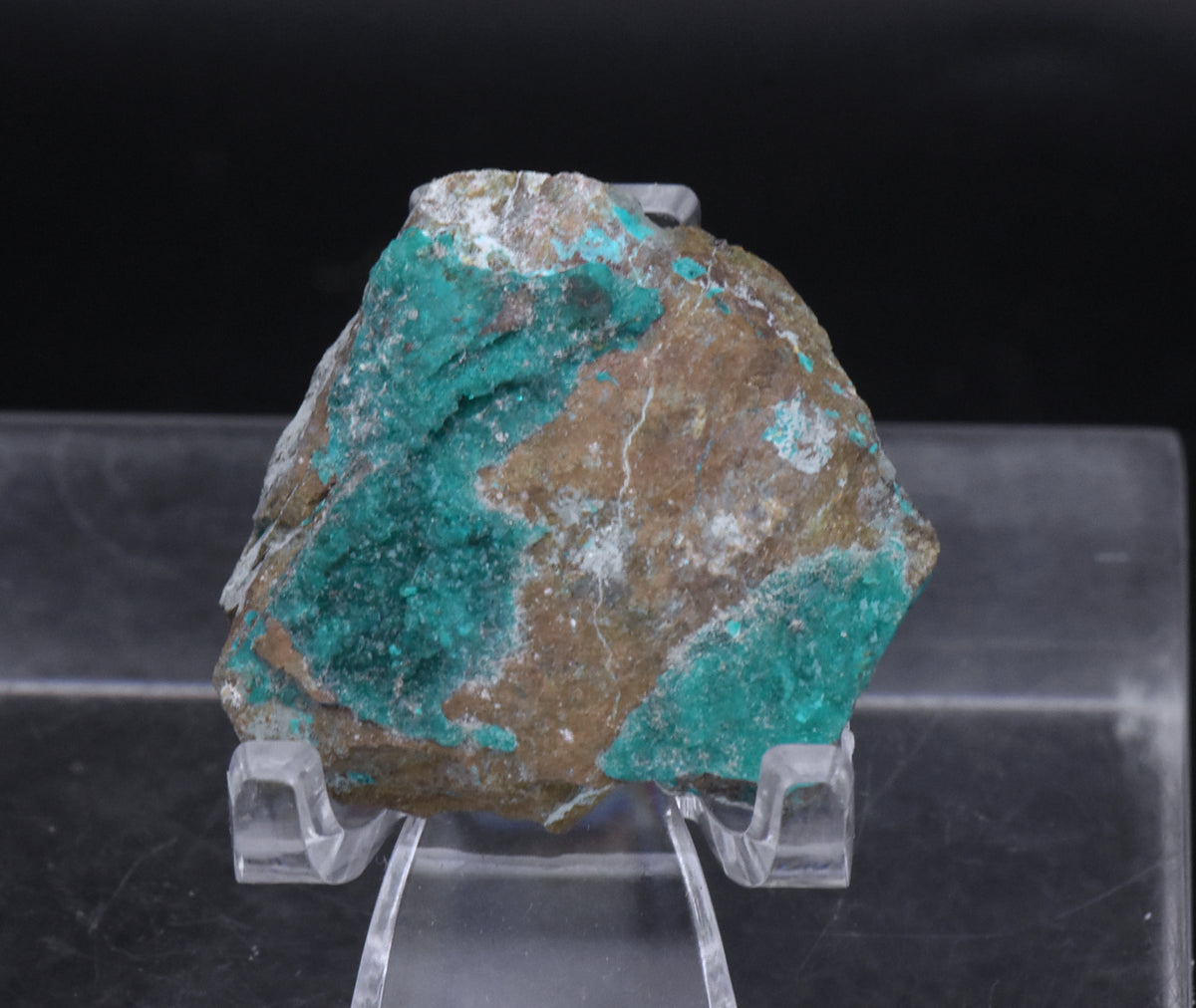 Dioptase Crystal Cluster Mineral Specimen - 15g