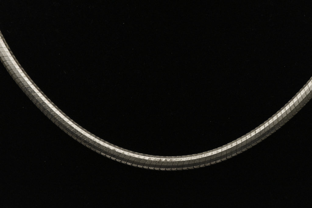 Milor - Vintage Sterling Silver Chain Necklace - 18"