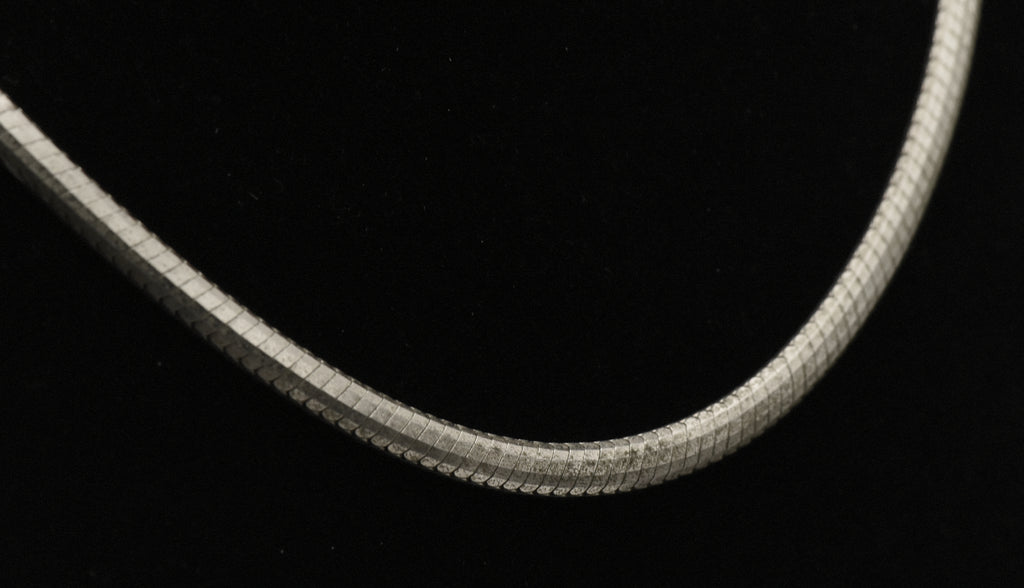 Milor - Vintage Sterling Silver Chain Necklace - 18"