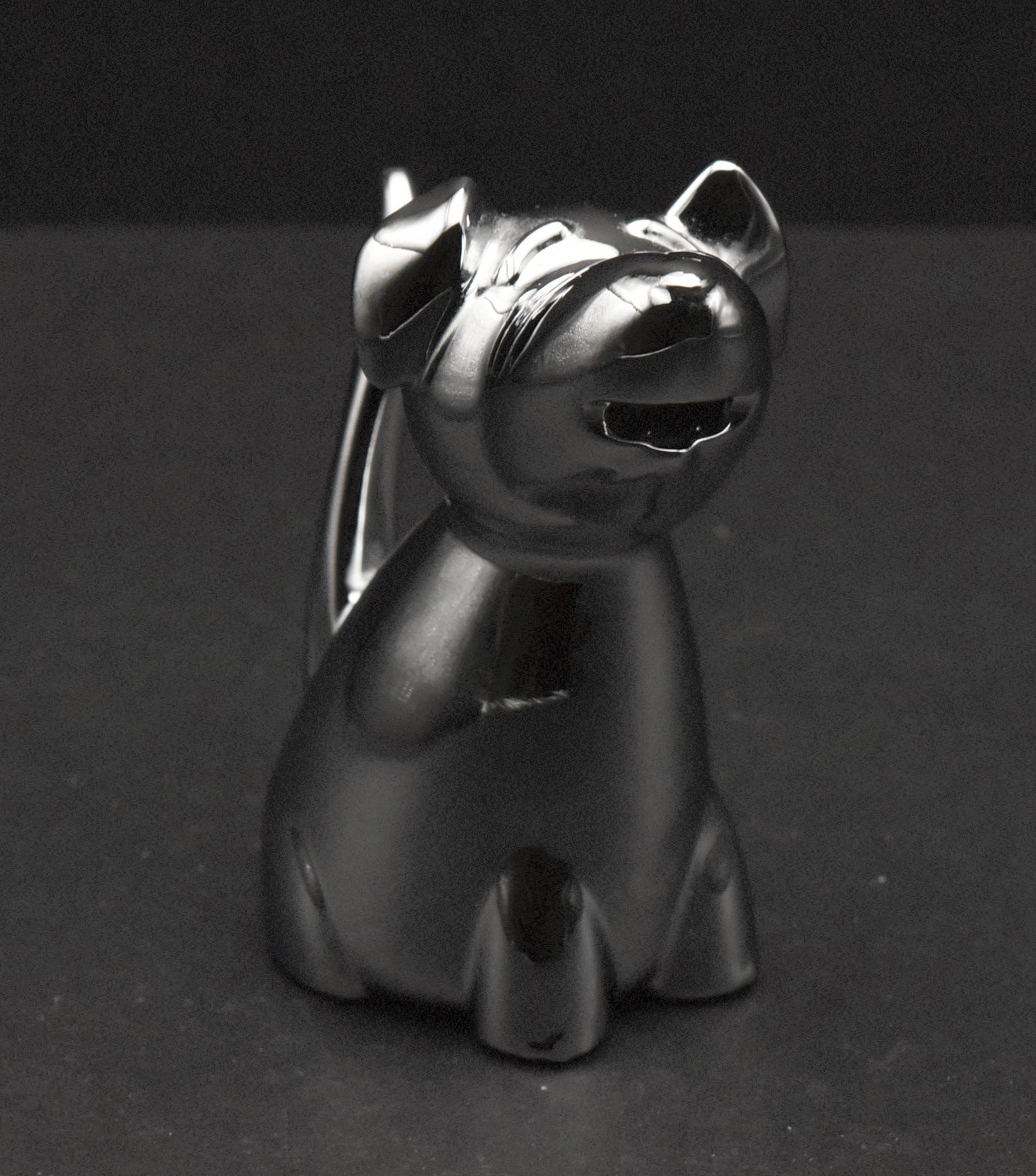 Umbra - Chrome Dog Figurine Paperweight