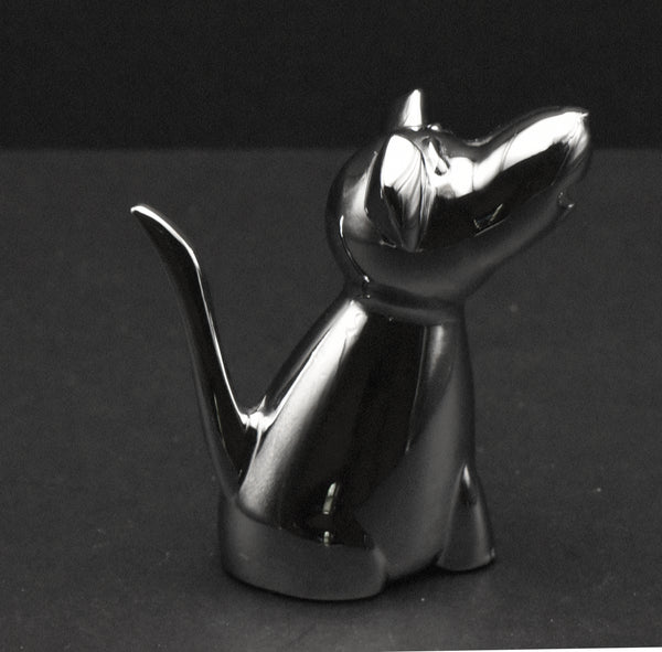 Umbra - Chrome Dog Figurine Paperweight