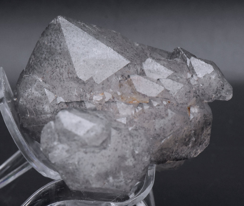 Double Terminated Smoky Quartz Cluster Mineral Specimen - Brazil