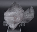 Double Terminated Smoky Quartz Cluster Mineral Specimen - Brazil