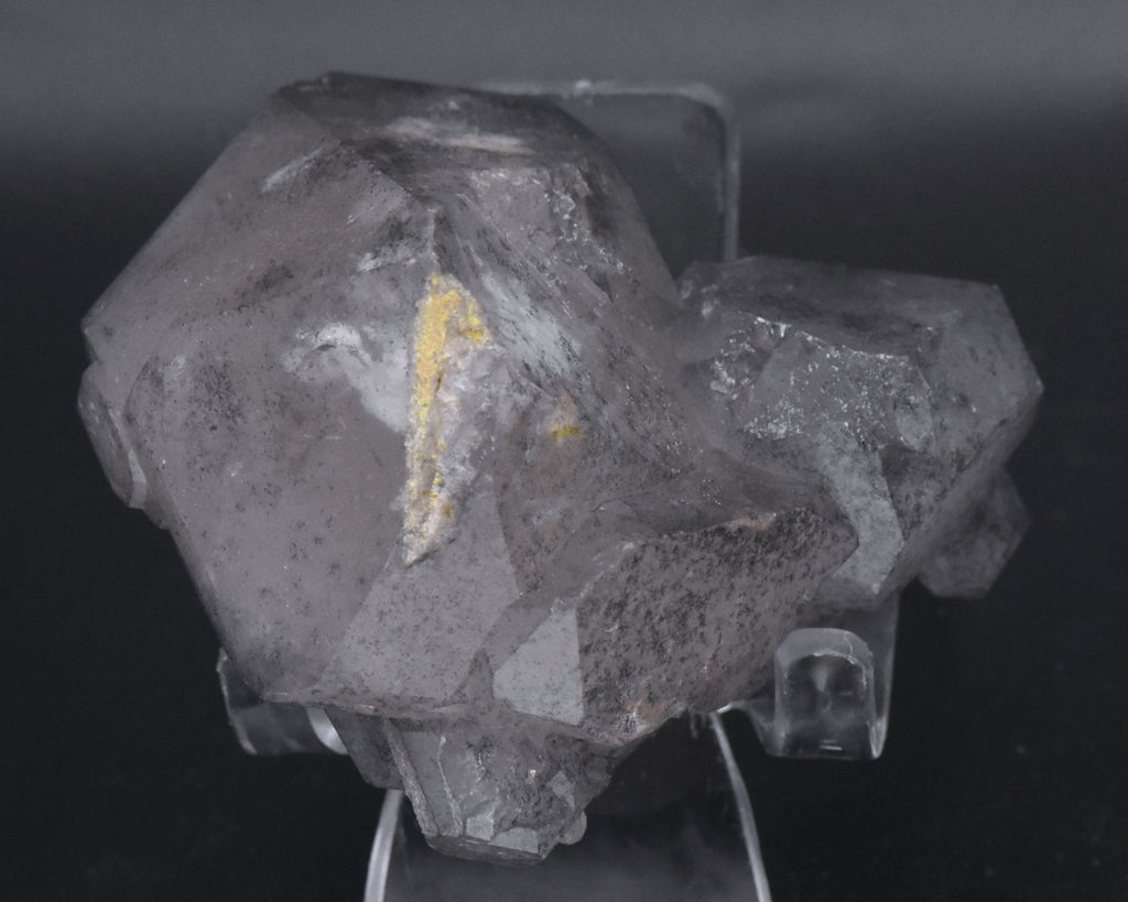 Double Terminated Smoky Quartz Cluster Mineral Specimen - Brazil