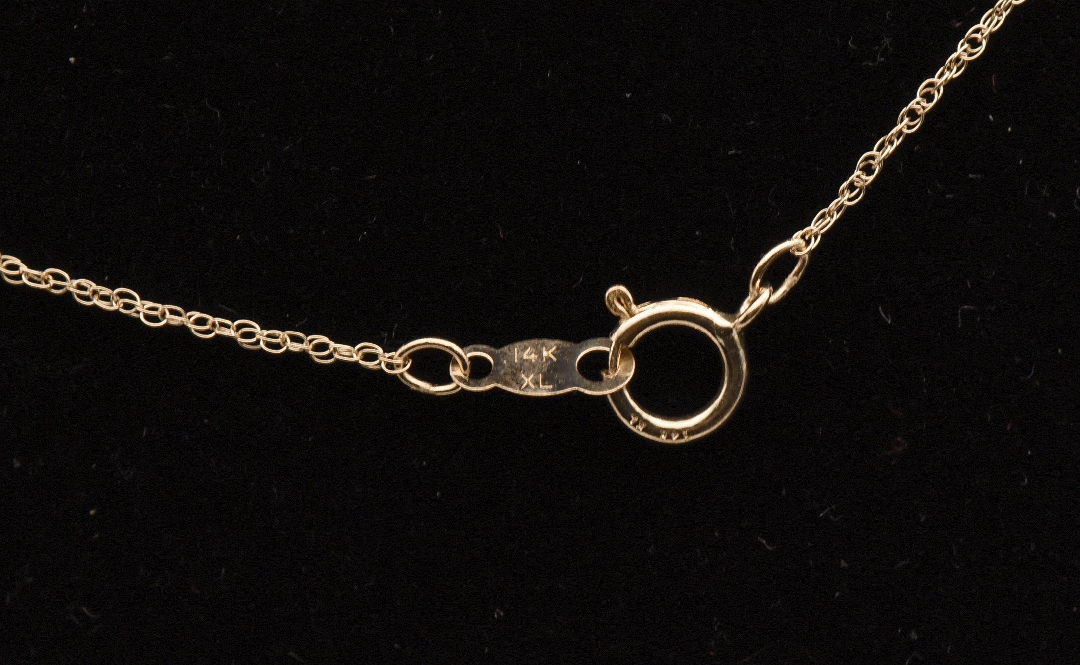 14K Gold Diamonique CZ Heart Pendant on 14K Gold Chain Necklace - 18"