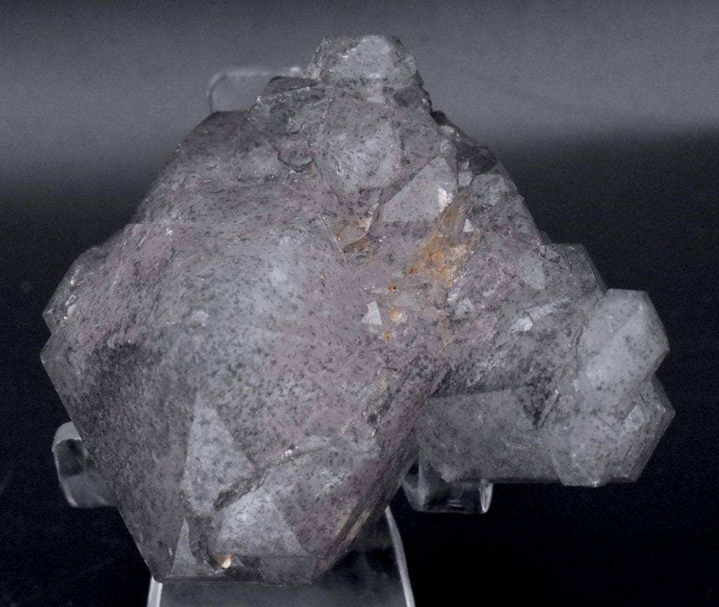 Double Terminated Smoky Quartz Cluster Mineral Specimen - Brazil