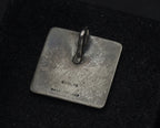 Vintage Handwrought Sterling Silver Buck Pendant