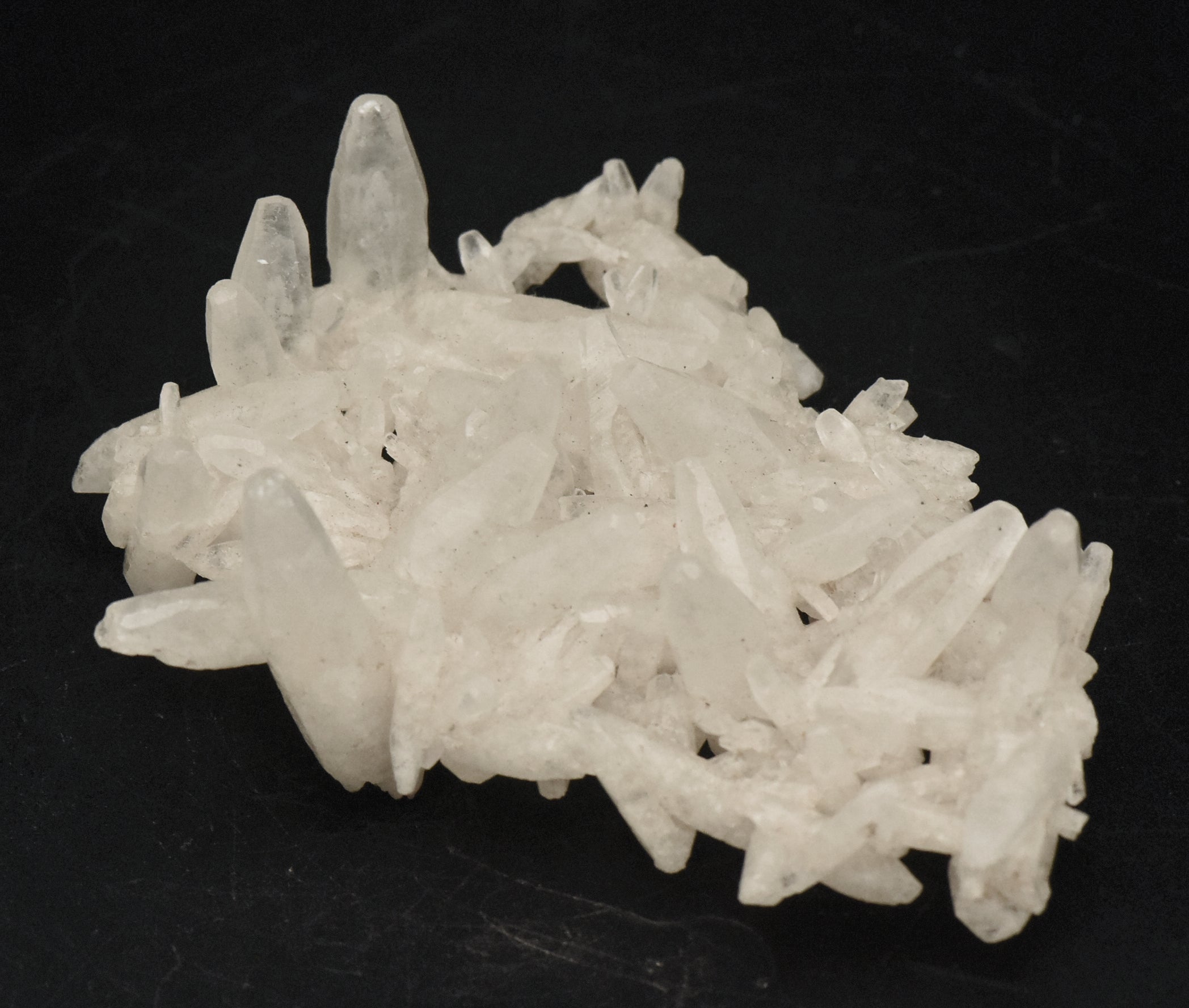 Dogtooth Calcite Crystal Cluster Mineral Specimen - India