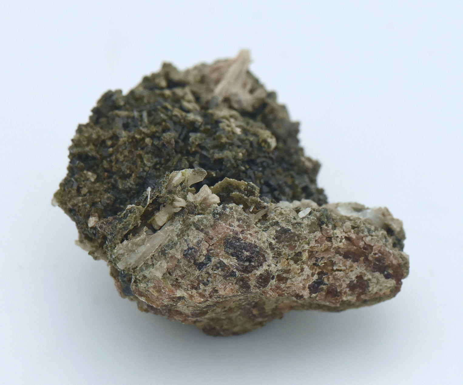 Epidote Crystal Cluster Mineral Specimen - Greece