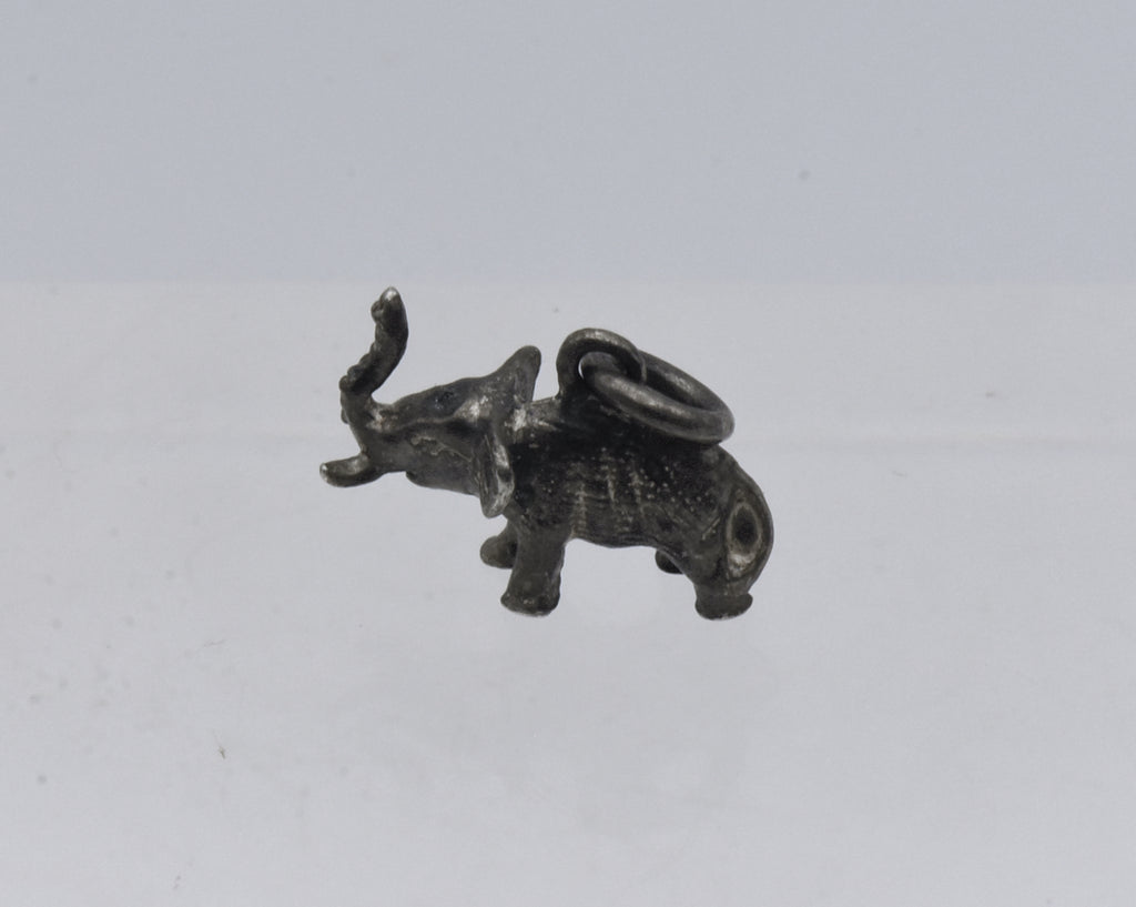 Vintage Sterling Silver Elephant Charm