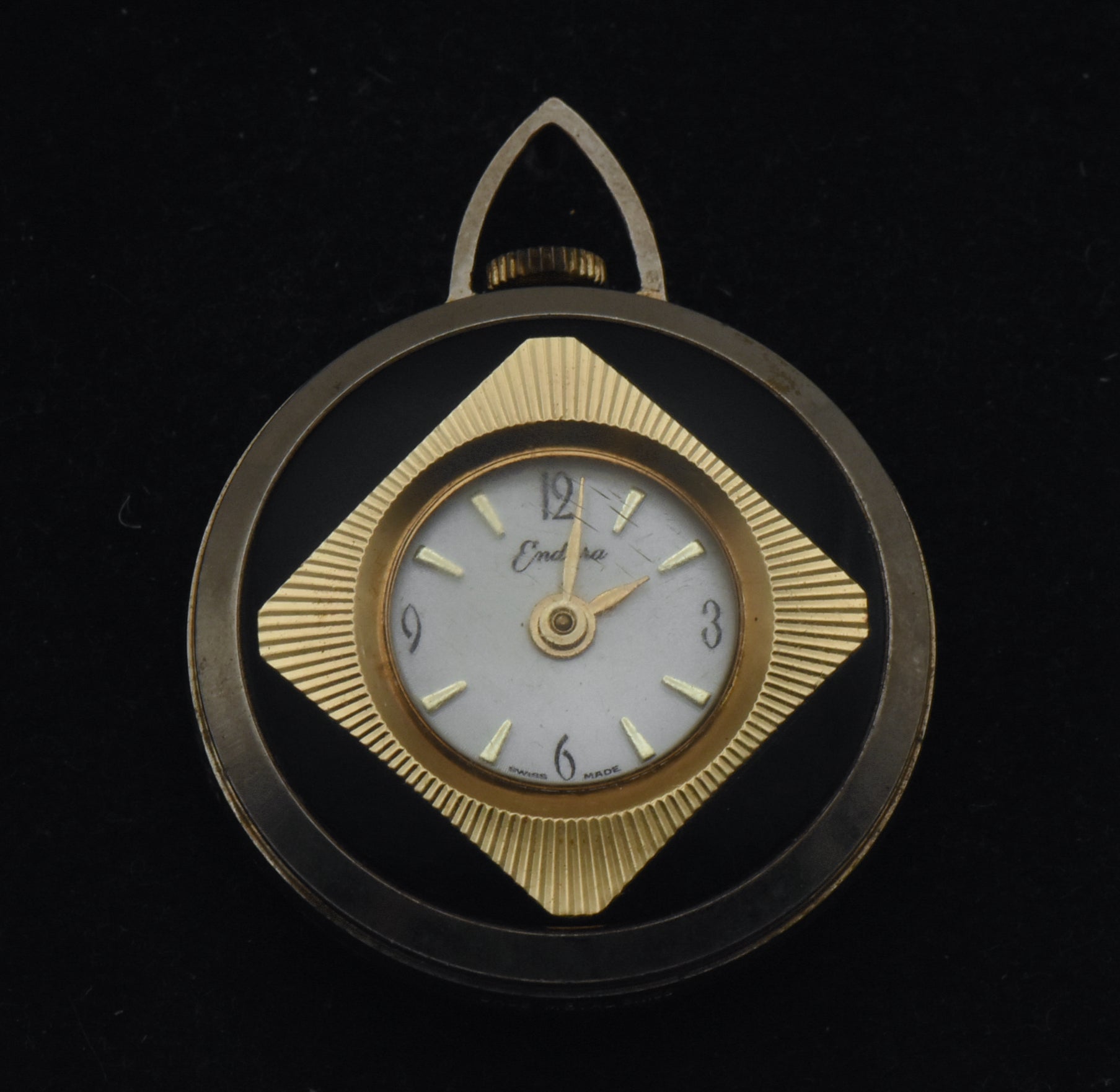 Endura - Vintage Mechanical Pendant Watch - NON-FUNCTIONING