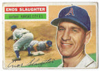 Topps - 1956 Enos Slaughter Kansas City Athletics Trading Card