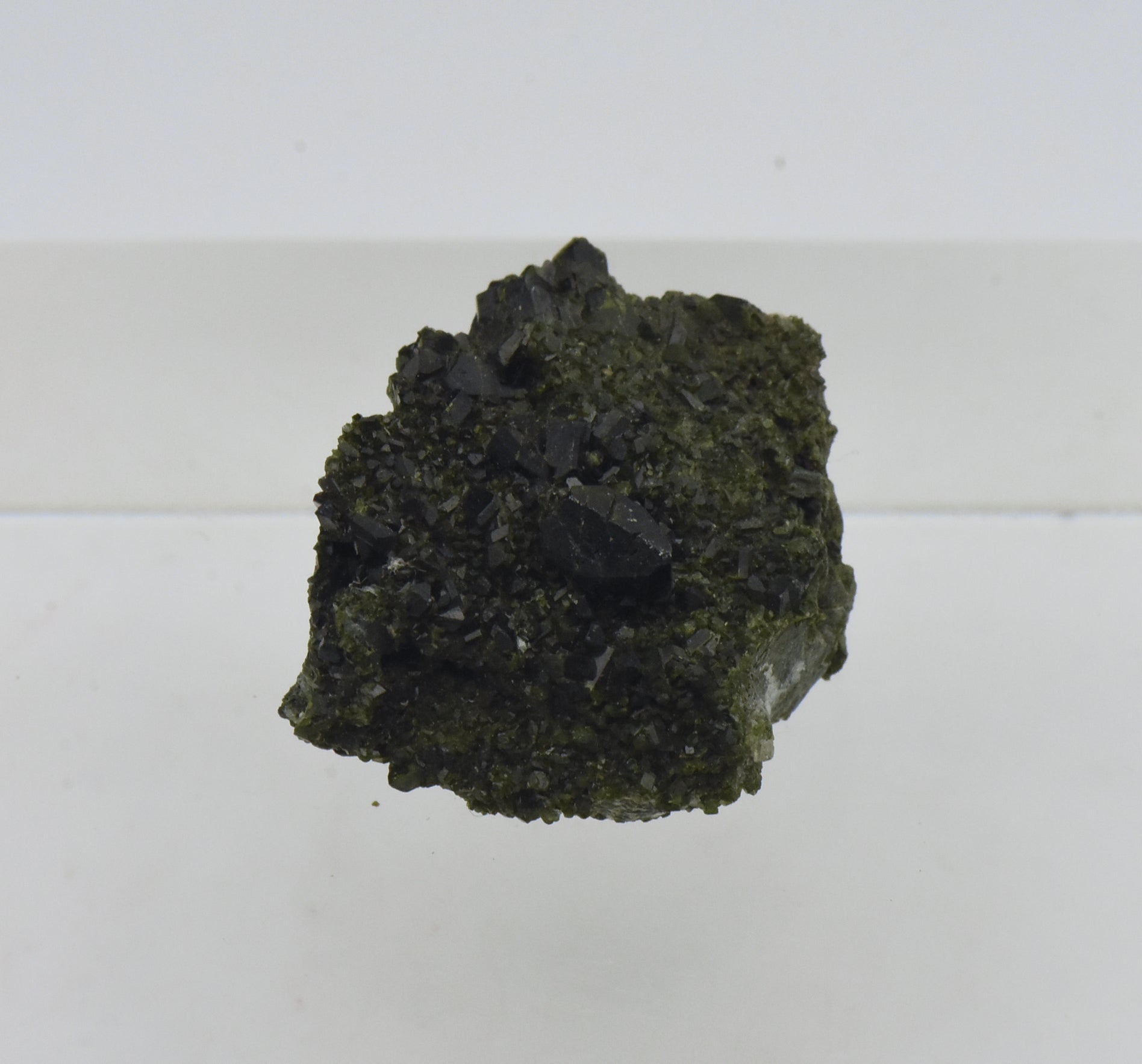 Epidote Crystal Cluster Mineral Specimen - Greece