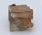 Calcite Microcrystals on Fluorite Mineral Specimen - Greece