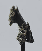 Vintage Floral Rhinestone Clip-On Earrings