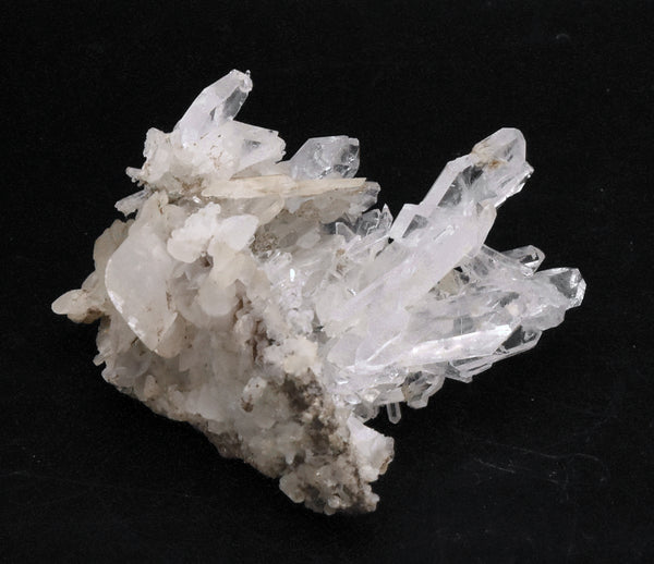 Faden Quartz Crystal Cluster Mineral Specimen - Pakistan