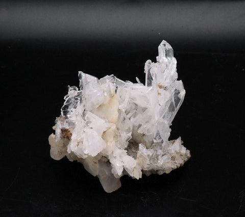 Faden Quartz Crystal Cluster Mineral Specimen - Pakistan