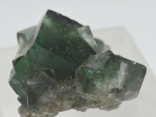 Green Fluorite Crystal Cluster Mineral Specimen - England