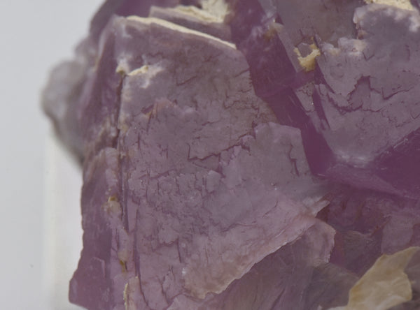 Purple Fluorite Large Crystal Mineral Specimen - Mexico