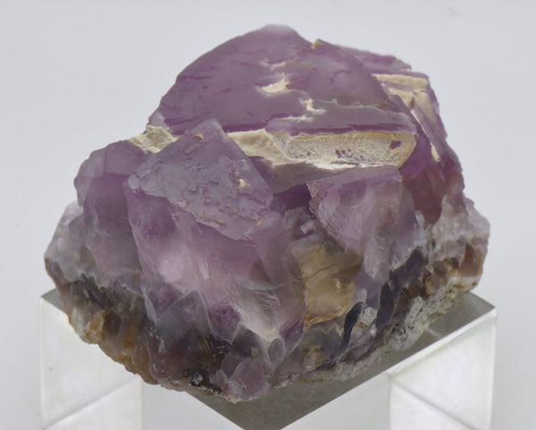 Purple Fluorite Large Crystal Mineral Specimen - Mexico